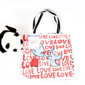 New love, doves Brighton tote